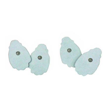 Veridian Healthcare TENS Replacement Pads (4-Pack Electrodes) for 22-040 22-046